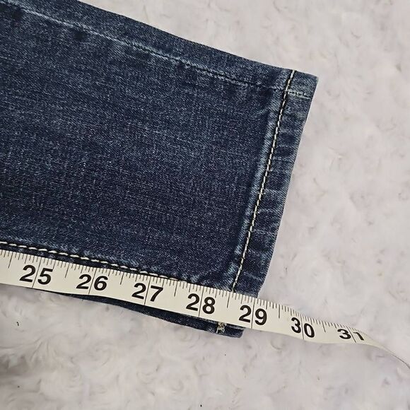 Miss Me Ankle Skinny Jeans With Purple Embellished Floral Pockets - Picture 4 of 11